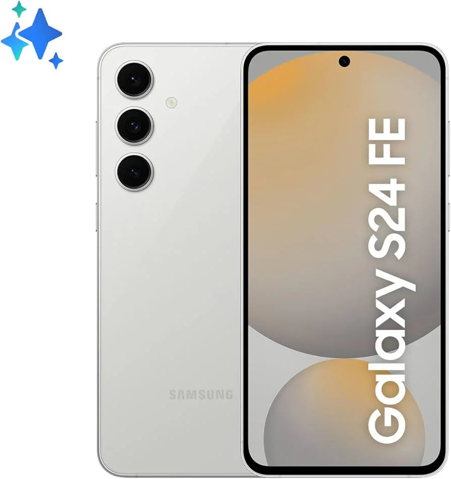SAMSUNG Galaxy S24 FE 5G Gris 8GB RAM 256GB, AI, Nacional con Garantía