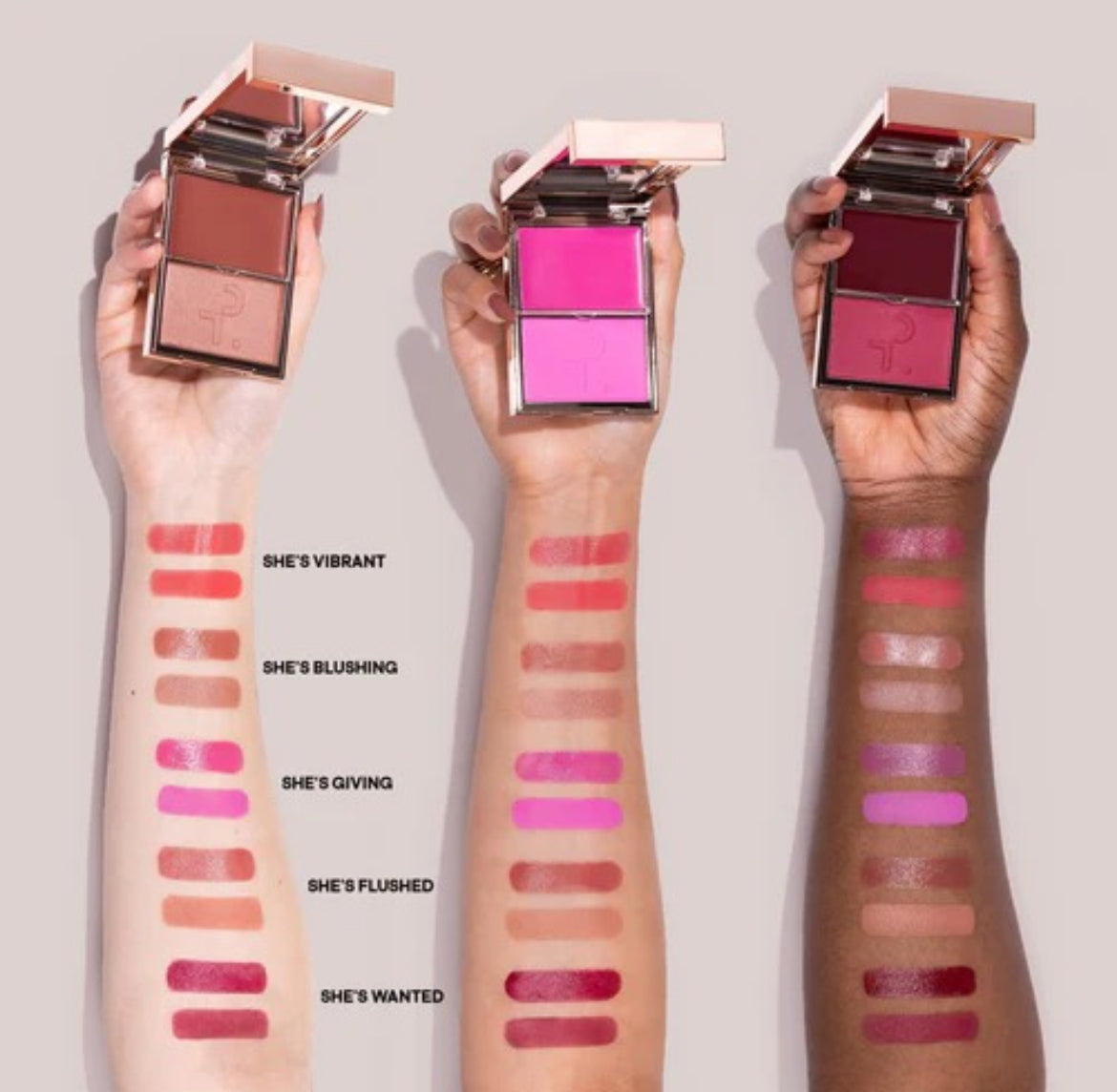 Patrick Ta Double-take Crème & Powder Blush Duo Rubor Tono Del Maquillaje She´s That Girl