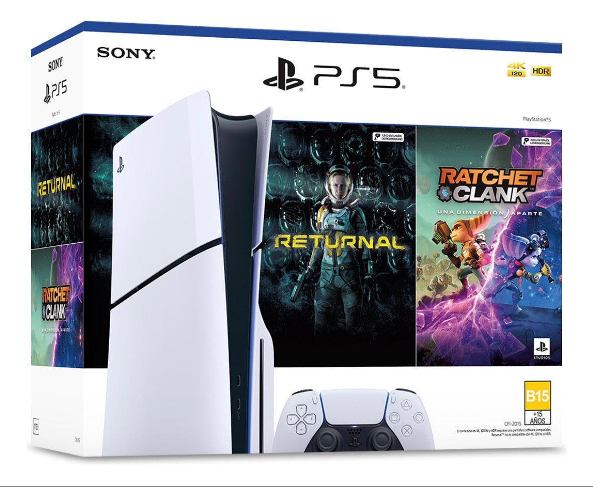 Playstation 5 Slim Standard Itb Bundle Con 2
Juegos Físicos