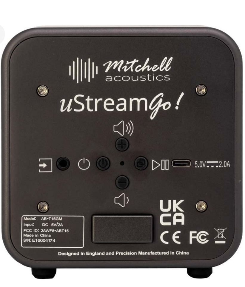 Mitchell Acoustics Ustream Go True - Altavoces Bluetooth Es