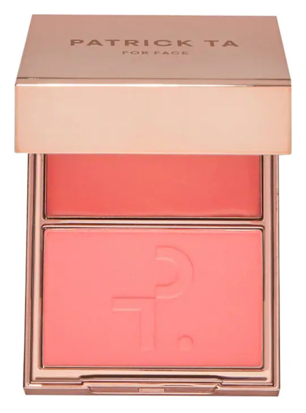 Patrick Ta Double-take Crème & Powder Blush Duo Rubor Tono Del Maquillaje Shes The Moment