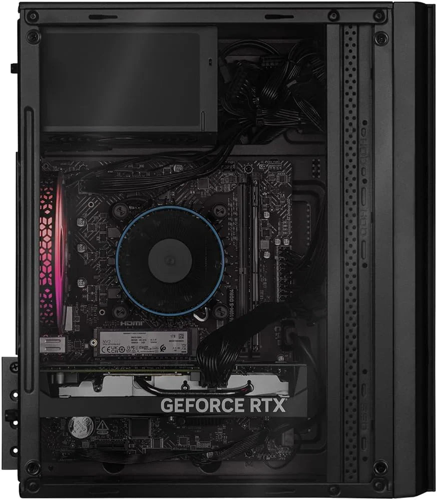 XTREME PC GAMING Geforce RTX 4060 Intel Core I5 12400F 16GB SSD 1TB WiFi Air MAX Black