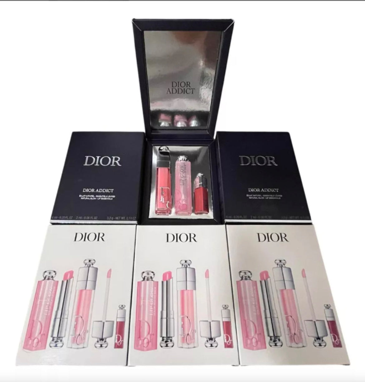 New Dior Addict Set 3 Piezas Lip De Maquilla