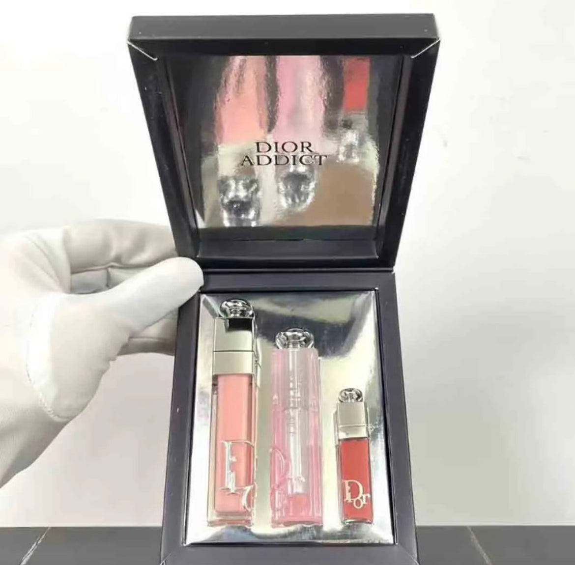 New Dior Addict Set 3 Piezas Lip De Maquilla