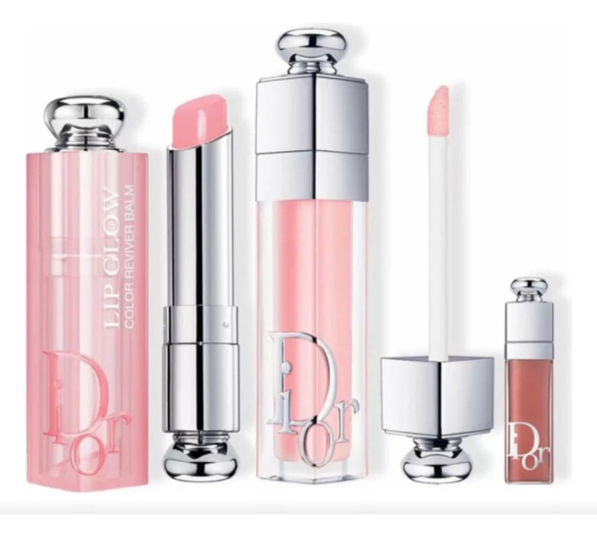 New Dior Addict Set 3 Piezas Lip De Maquilla