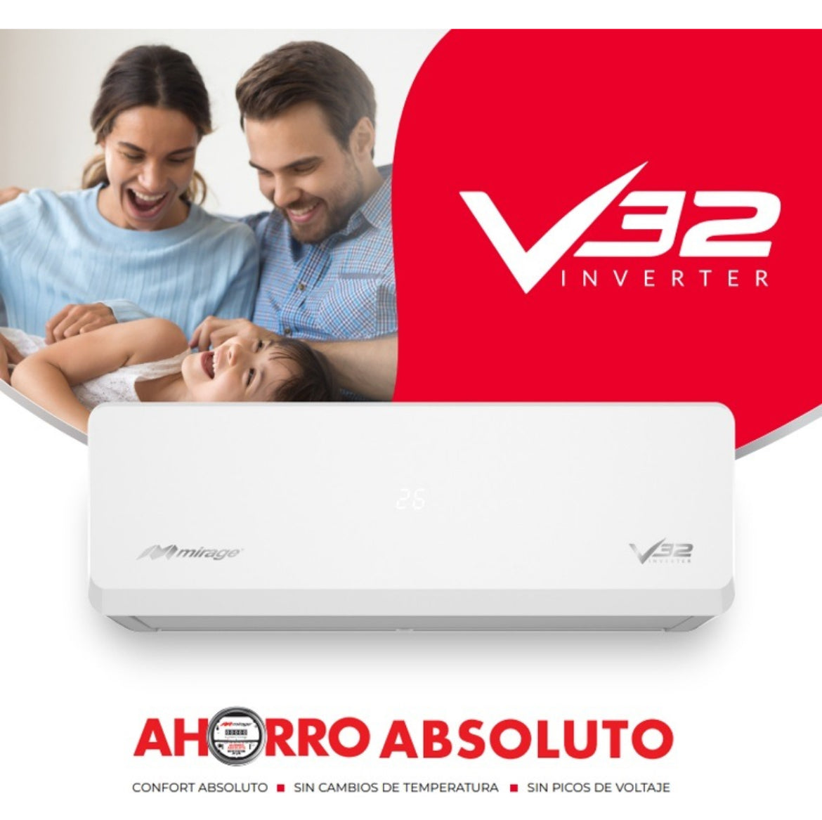 Mirage V32 EVC120D|CVC120D blanco 127v