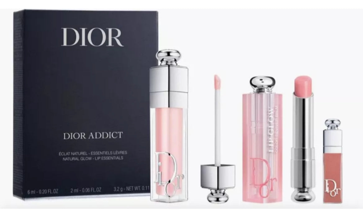 New Dior Addict Set 3 Piezas Lip De Maquilla